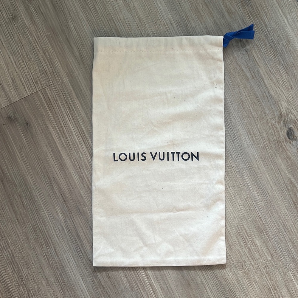 Louis Vuitton dust bag.
